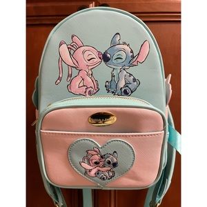 DISNEY Lilo & Stitch Backpack & Fanny Pack with Card Holder